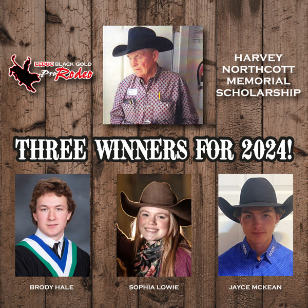 2024 Winners of the Harvey Northcott Memorial Scholarship